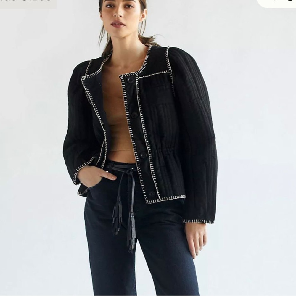 Anthropologie Quilted Jacket